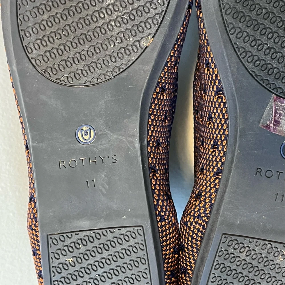 Rothy’s The Loafer Sienna Dot Shoes Flats Womens size 11 - Picture 9 of 9